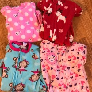 3T footed pjs
